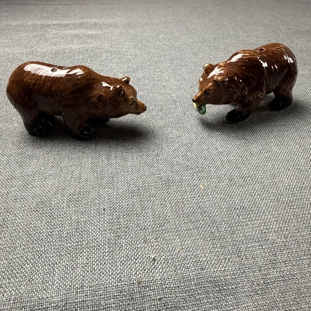 Brown Bear Set Salt And‎ Pepper Shaker